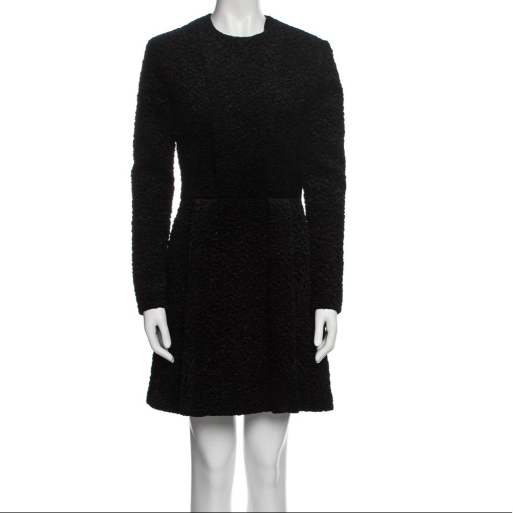 Black carven dress